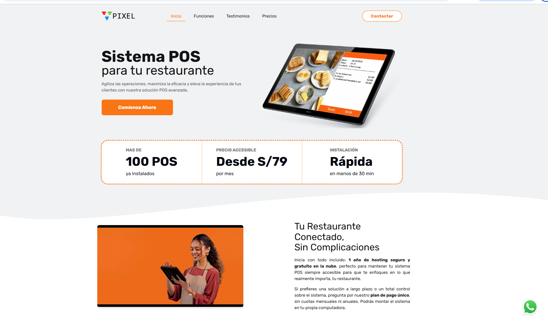 Landing Page POS